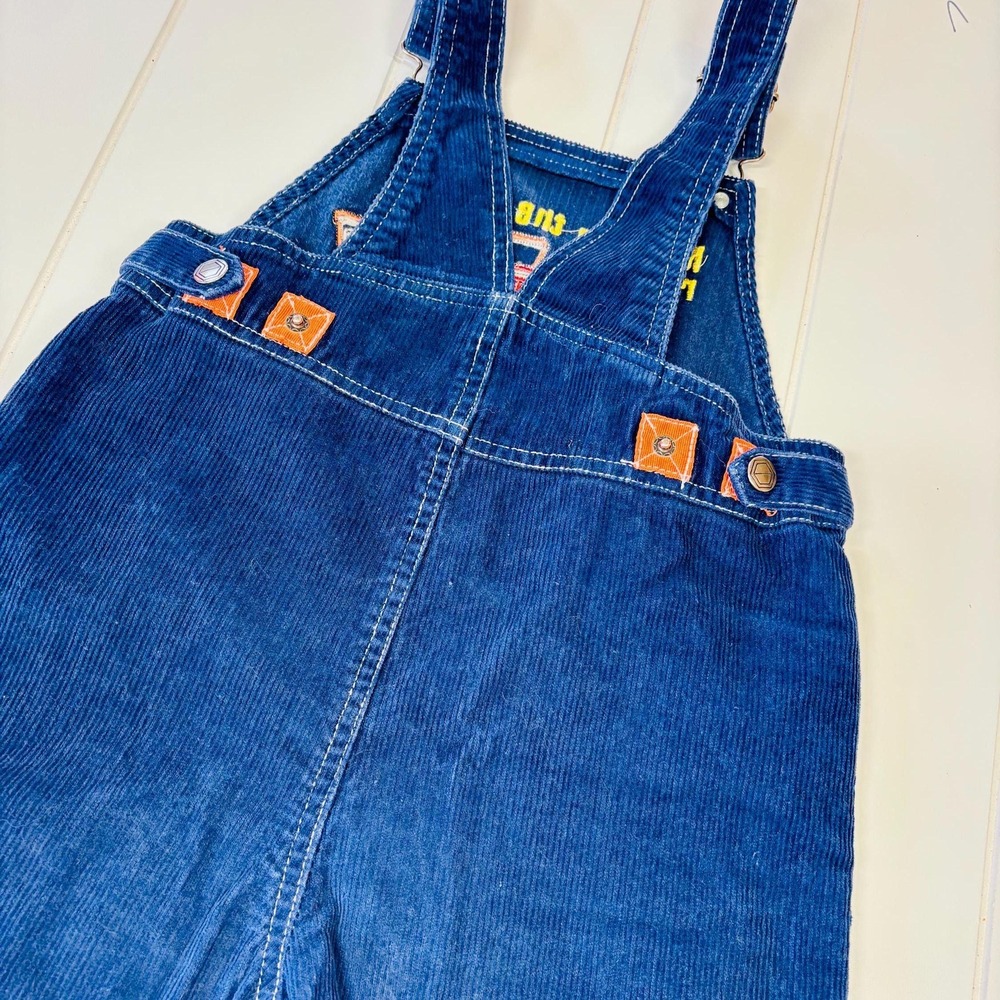 Vintage Bob the Builder Construction Navy Blue Overalls, Size Kids 7 - Picture 9 of 14